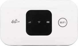 GOWENIC mobilusis 4G WLAN maršrutizatorius, nešiojamasis kelioninis WiFi su 2100 mAh mobiliuoju MiFi Hotspot, palaiko 10 įrenginių jungtis