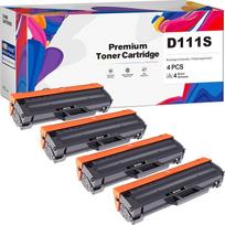 GPC IMAGE suderinama tonerio kasetė, skirta pakeisti "Samsung MLT-D111S", MLT-D111L, D111S tonerį, skirtą "Xpress M2070W", M2026W, M2026, M2070, M2070F, M2070FW, M2020, M2020W, M2022, M2022W (juoda, 4 vnt.)