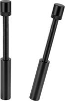 GPU laikiklis, 2 Pack Grafikos kortelės palaikymas Aliuminio lydinys GPU Sag laikiklis Juodas GPU stovas Reguliuojamas 74-120mm grafikos kortelei Grafikos kortelė Grafikos kortelė