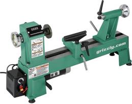 Grizzly Industrial T25920 Holzdrehmaschine mit variabler Geschwindigkeit, 30,5 x 45,7 cm