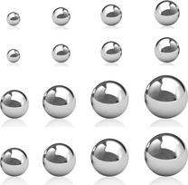 Guoliai guoliams, plieniniai rutuliukai, kieti 304 nerūdijančio plieno rutuliukai, skersmuo 0,4 mm, 0,5 mm, 0,9 mm - 10 mm, apvalūs rutuliniai guolių rutuliukai, lygūs rutuliukai (50 vnt., 4 mm)