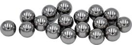 Guoliai, tikslūs rutuliniai guoliai, pagaminti iš nerūdijančio plieno AISI 304, G100 klasės, 11-20 mm, pakuotė po 10 (10 vnt., 12 mm)