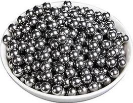 Guoliukai, 5 mm, 6 mm, 8 mm, 10 mm, 11 mm plieniniai rutuliukai, aukštos anglies plieno rutuliukai, katapultos smogiamųjų guolių priedai (8,5 mm, 50 vnt.)