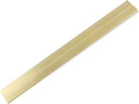 H59 Žalvario plokščias strypas Stačiakampiai žalvario strypai, skirti pramonei, ilgis 500 mm, storis nuo 3 mm iki 10 mm, 10 mm x 60 mm x 500 mm