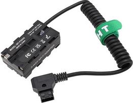 HangTon D-tap NP-F970 570 550 USB-C maitinimo adapteris, skirtas monitoriaus belaidžio siųstuvo imtuvui, "Atomos Ninja V Shogun", "SmallHD FeelWorld Hollyland Light