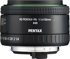 HD PENTAX-FA 50mmF1.4 standartinis objektyvas, skirtas naudoti su skaitmeniniais veidrodiniais fotoaparatais su K-Mount jungtimi