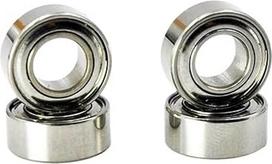 Hibridinis keraminis guolis S623ZZ Nerūdijančio plieno 623 ZZ 3 x 10 x 4 mm Spiningo žvejybos ritės Vidinė anga 3 mm Miniatiūriniai rutuliniai guoliai (2 vnt.)