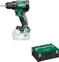 HIKOKI DS18DEW2Z Akumuliatorinis gręžtuvo griebtuvas, 1,5-13 mm (18 V, maks. Fiksuotas sukimo momentas (kietas): 140 Nm, tuščiosios eigos 2-oji pavara: 0-2000 aps/min, bešepetėlinis) Priedai: HSC II dėkle, be akumuliatoriaus ir įkroviklio