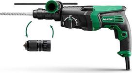 HIKOKI gręžimo ir kalto plaktukas, DH26PMCWSZ (transportavimo dėkle) (830 W) (SDS-plus) 240 V su 13 mm SSBF