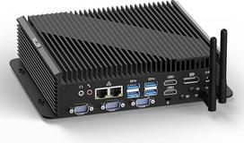 HISTTON mini pramoninis kompiuteris "Core i5-1235U", 16GB DDR5 RAM, 512GB NVME SSD, 4K trigubas ekranas, "WiFi5", BT4.2, pramoninis kompiuteris su 4X USB 2.0, 4X USB 3.0, TPM 2.0, "Wake On LAN", mini kompiuteris su "Windows 11 Pro
