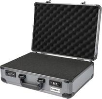 HMF 14402-02 Aliumininis dėklas nuotraukoms, dėklas ginklams su tinkleliu ir putplasčiu 46 x 33 x 15 cm