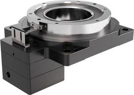 Hohldrehantrieb TH85-18-8 Elektrischer Drehtisch Hohldrehplattform Getriebeübersetzung 18:1 für 40 mm 50 W 100 W AC-Servomotor Eingangswelle 8 mm