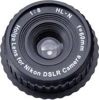 Holga HL-N objektyvas Nikon DSLR fotoaparatui juodas