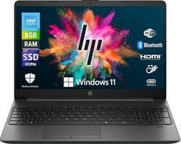 HP 250RT G9 - Nešiojamasis kompiuteris 15,6 colių HD ekranas - Procesorius "Intel N150" 4 branduolių iki 3,6 GHz - Operatyvioji atmintis 8GB SSD 256GB - Nešiojamasis kompiuteris paruoštas naudoti su "Windows 11 Pro