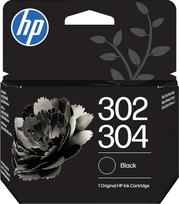 HP 302/304 juodos spalvos originali rašalo kasetė Envy 4525 4520 5030 5010 5020 Officejet 3830 3831 Deskjet 2620 2630 3630 3636 3720 3730 3750 3760