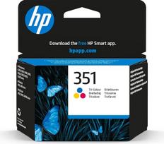 HP 351 trijų spalvų originali rašalo kasetė (CB337EE)