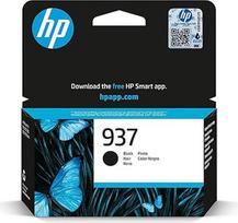 HP 937 (4S6W5NE) juoda originali spausdinimo kasetė, skirta "OfficeJet Pro 9720e"; 9730e daugiafunkciniams didelio formato spausdintuvams "OfficeJet Pro 91xx" spausdintuvams