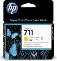 HP CZ132A 711 29 ml rašalo kasetė, skirta didelio formato rašaliniams spausdintuvams "Designjet T120/T520" - geltona