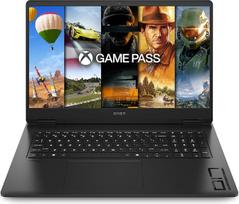 HP Omen žaidimų nešiojamasis kompiuteris | 17,3 colių FHD ekranas - 144 Hz | AMD Ryzen 5 8645HS | 16GB DDR5 RAM (2x8GB) | 512GB SSD | NVIDIA GeForce RTX 4050 (6GB) | QWERTZ | Windows 11 | 3 mėnesių GamePass | Juoda