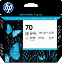 HP originali 70 Photo juoda ir šviesiai pilka spausdinimo galvutė