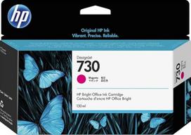 HP P2V63A - 730 130 ML PURPURINĖS SPALVOS RAŠALO KASETĖ