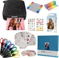 HP Sprocket nešiojamasis 2x3 colių momentinio spausdinimo spausdintuvas (juodas)