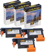 HP72 Restauruota spausdinimo galvutė 3PK (G/PK MK/Y M/C) C9380A C9383A C9384A suderinama su HP T1100 T790 T770 T60 T1300