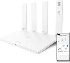 HUAWEI AX3 Pro belaidis dviejų dažnių (2,4 GHz ir 5 GHz) Gigabit Ethernet, baltas (WS7200-20)