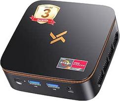 Huidun H50 Ryzen 3300U Mini kompiuteris Win 11 Pro (iki 3,5 GHz), 16GB DDR4 512GB SSD, dvigubas WiFi, DP + HDMI 4K @ 60 Hz, USB 3.2, 15 W mini stalinis kompiuteris verslui / mokyklai / mokyklai / biurui[3 metų garantija]