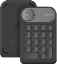 HUION HUION KEYDIAL Mini programuojama "Bluetooth" klaviatūra su 5 klavišų rinkikliu, 18 klavišų, Mini programuojama "Bluetooth" klaviatūra su 5 klavišų rinkikliu, 18 pasirinktinių klavišų