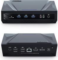 HYSTOU mini kompiuteris "Windows" stalinis kompiuteris: I7 1265U mini bokšto kompiuteris Win11 Pro 16GB RAM DDR5 512GB NVMe SSD namų biurui