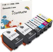 icartouche rašalo kasetės, suderinamos su Epson 202XL 202 XL Kiwi (2BK 1PBK 1C 1M 1Y), skirtos Epson Expression Premium XP-6000 XP-6005 XP-6100 XP-6105