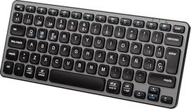 iClever DK02 Teclado Bluetooth para Mac - Suderinamas "Apple" inalambrico Teclado para Mac iOS PC Android - Cambia Entre 3 dispositivos Con Multi Device Mac Teclado Bluetooth para MacBook Pro/Air, iMac