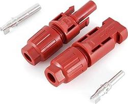 IP68 DC Solarstecker, 1000 V, 30 A, Panelsteckverbinder für PV/MC-Kabel, 2,5/4/6 mm² (40 Stück)