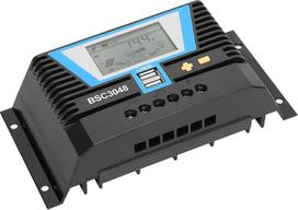 Išmanusis saulės energijos įkrovimo valdiklis Stiprus ir patvarus 12 V / 24 V / 36 V / 48 V BSC3048 saulės energijos valdiklis, skirtas įvairioms baterijoms