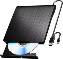 Išorinis DVD CD diskas USB DVD įrašymo įrenginys Išorinis CD diskas kompiuteriui LAPTOP Išorinis CD/DVD įrašymo įrenginys ir grotuvas "Windows 11/10/8/7/XP/Vista Linux MacOS
