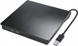 Išorinis DVD diskas USB 3.0 CD DVD +/-RW optinis diskas Plonas DVD įrašymo įrenginys Išorinis CD diskas Nešiojamasis kompiuteris/PC, "Plug & Play" suderinamas su "Win11/10/8/7", "MacOS", "Linux