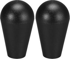 išteklių žemėlapis "Ellipse" ovalus Joystick Head Rocker Ball Top Handle American Type Arcade Game DIY Parts Black Pack of 2