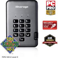 iStorage diskAshur PRO2 SSD 512GB saugus kietasis diskas FIPS 3 lygio apsaugotas slaptažodžiu, atsparus dulkėms ir vandeniui IS-DAP2-256-SSD-512-C-X