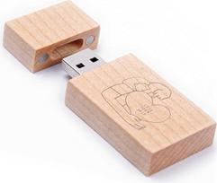 JBOS 32GB USB 3.0 atmintinė su lazeriniu graviravimu, greita duomenų saugykla studentams, profesionalams ir kasdieniam naudojimui Mylėkite save