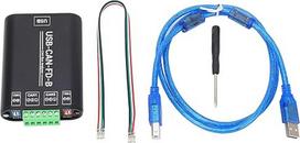 Jectse USB-zu-CAN-FD adapteris, USB-zu-CAN-FD-Schnittstellenkonverter, Analysator, 2 kanalai, Isoliert mit Hochgeschwindwindigkeits- 2.0 für, Bus-Datenüberwachung und