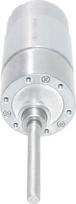 JGB37 555 DC 12V 24 Metall-Getriebemotor, 12-960 U/min, elektrisch, M6, lange Welle, hohes Drehmoment, wendbar, intelligent (24 V variklis, 107 U/min)