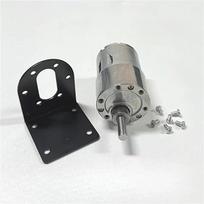 JGB37-3530 12V 24V nuolatinės srovės pavarų variklis 37 mm, visa metalinė pavarų dėžė, didelis sukimo momentas, anglies šepečių variklis, 7-1600 aps./min reduktorinis variklis su ekscentriniu velenu, skirtas "pasidaryk pats" robotui, skirtas išmaniajai na