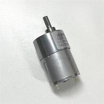 JGB37-3530 nuolatinės srovės krumpliaratinis variklis 12V 24V, didelis sukimo momentas 37 mm, visa metalinė pavarų dėžė, 7-1600 aps./min. variklis su 6 mm D tipo velenu, skirtas robotams "pasidaryk pats", skirtas išmaniųjų namų automatizavimui (variklis x