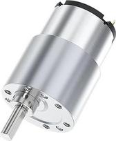 JGB37-520 Miniatiūrinis gaterio variklis su metaliniu gateriu, aukštas dažnis, 6 V/12 V/24 V, 7 U/min 960, mikrogeschwindigkeit einstellbar, Vorwärts- und Rückwärtsgang (12RPM-24V BRACKET MOTOR)