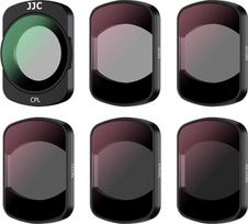 JJC Pack of 6 Magnetic ND CPL Filter Compatible with DJI Osmo Pocket 3, ND8 ND16 ND32 ND64 ND256 Neutral Density Neutral Density Filter Circular Polarising Polarising Filter Accessories for Osmo Pocket 3 Action Camera