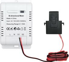Joselin dvikryptis ZigBee saulės PV dvipusis energijos matuoklis su prispaudimo srovės jutikliu Tuya KWh monitoriaus automatizavimas 110V 240