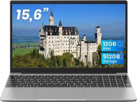 jumper Nešiojamasis kompiuteris 15,6 colių FHD ekranas, 12GB RAM, 512GB SSD TF Extend 512GB, 5205U procesorius, lengvas verslo ir studentų nešiojamasis kompiuteris, 2 stereo garsiakalbiai / C tipo / USB 3.0/10 klaviatūra