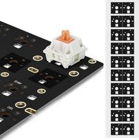 Jungiklių pagalvėlės, IXPE 0,5 mm PCB putos, skirtos 61/64/87/100/104/108 "Hot Swap" klaviatūrai, 120 vnt.