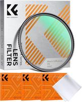 K&F CONCEPT juodas "Promist" 1/8 filtras 43 mm optinis stiklas su daugialype nano danga, skirtas vaizdo įrašams / portretinėms nuotraukoms (Nano-Klear)